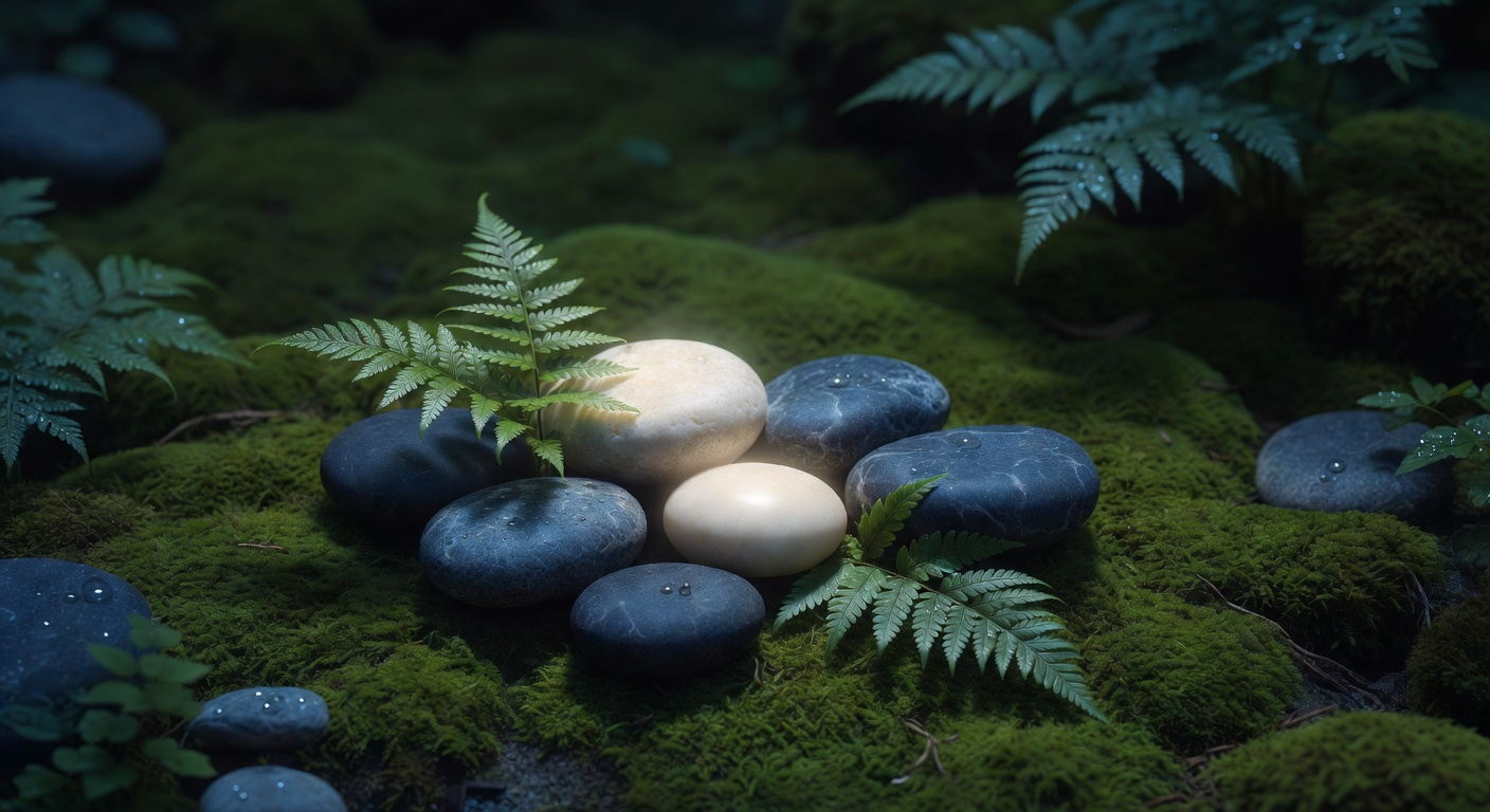 Mossy stones